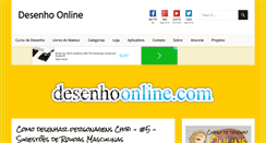 Desktop Screenshot of desenhoonline.com