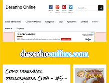 Tablet Screenshot of desenhoonline.com